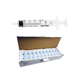 Nipro Jeringa Luer de 3 Cuerpos y 2 mL, Caja de 100 Unidades Precio: 4.88999962. SKU: B1HF8GVZHY