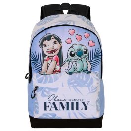 Mochila HS FAN 2.2 Couple Disney Lilo y Stitch Lila