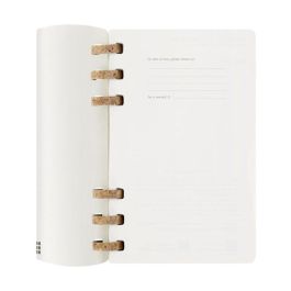 Moleskine DSSPB12MWH3Y26 Agenda 2026 Tapa Blanda 12 Meses Espiral L (13 x 21 cm) Negra