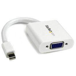Adaptador Mini DisplayPort a VGA Startech MDP2VGAW Blanco Negro 0,12 m Adaptador Mini DisplayPort a VGA Startech MDP2VGAW Blanco Negro 0,12 m