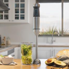 CECOTEC Batidora de Inmersión Power TitanBlack 1500 XL 1500W Negro, Plata