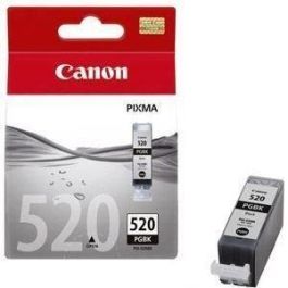 Paquete de 2 cartuchos de tinta CANON - PGI-520BK - Negro - blíster de capacidad estándar con alarma Precio: 45.78999975. SKU: S7134724