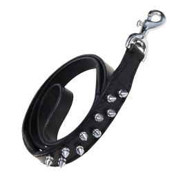 Gloria Correa Piel Negra 2 Filas Pinchos 105 cm Precio: 17.5000001. SKU: S6101469