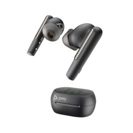 HP Voyager Free 60+ UC Auriculares Inalámbricos True Wireless Carbon Black con Adaptador USB-C y Estuche de Carga Táctil