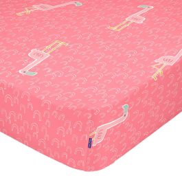 Sábana Bajera HappyFriday MOSHI MOSHI Multicolor 60 x 120 x 14 cm Flamenco rosa Precio: 14.49999991. SKU: B137GFS6F8