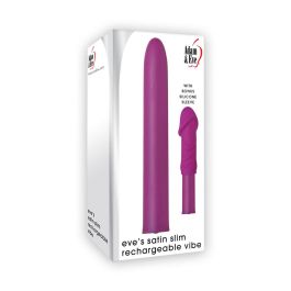 Mini Vibrador Adam & Eve Satin Slim Morado