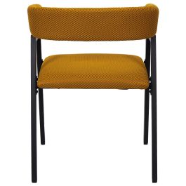 Silla Diseño Atom Mostaza Home Deco Factory Silla Diseño Atom Mostaza Home Deco Factory