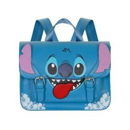 Karactermania Bolso-Mochila Satchel Lilo y Stitch Tongue Azul 27 x 11,5 x 20 cm