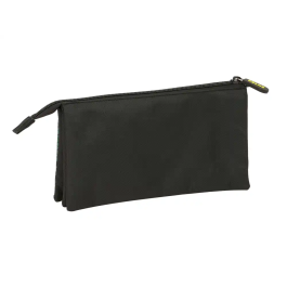 Safta Kelme Camo Estuche Portatodo Triple 120x220x30 mm Bolso Escolar