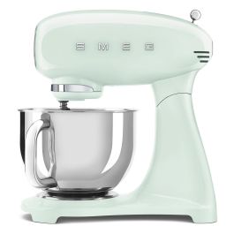 Smeg SMF03PGEU Robot de cocina 50's Style pastel verde, 800W, 4.8L, accionamiento directo, 10 velocidades, velocidad variable, base antideslizante, tazón acero inoxidable, 1m cable Precio: 399.49999969. SKU: B1GCSLWD9Q