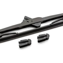 Motgum MGPB65K1X Escobilla Limpiaparabrisas Metálica 650 mm (26") para Brazo de Gancho 12x4 con Sistema Adaptador Completo Motgum MGPB65K1X Escobilla Limpiaparabrisas Metálica 650 mm (26") para Brazo de Gancho 12x4 con Sistema Adaptador Completo