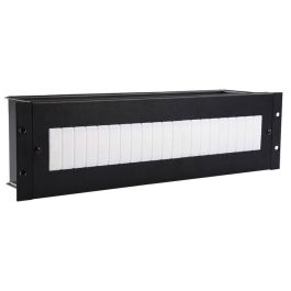 Lanview Módulo Distribución Eléctrica 3U 19" para Armarios Rack con Carril DIN, Busbar y Pieza Ciega - Negro Precio: 60.5899998. SKU: B1CMS8B5H7