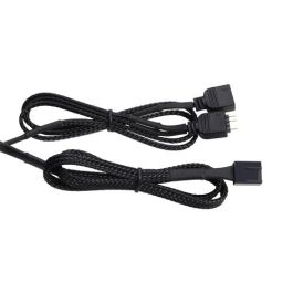 Fractal Design Ventilador Prisma AL-12 PWM 12cm Negro Blanco Iluminación LED PWM para Carcasa de Ordenador