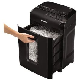 Fellowes 10M Destructora de Papel Microcorte 2x12mm P-5, 10 Hojas, 19L, Tritura Grapas y Tarjetas de Crédito