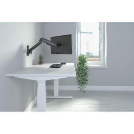 Digitus Soporte de Pared Universal para Monitor con Muelle Neumático y Brazo Giratorio, Negro, 17"-32", VESA 75x75/100x100