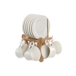 Juego de Tazas de Café Home ESPRIT Blanco Bambú Porcelana 200 ml Precio: 35.50000003. SKU: B14DF8J5D4