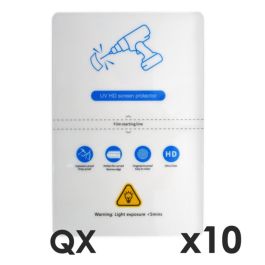 Qcharx Láminas Hidrogel UV HD para Qx1 Lite Pack 10 Precio: 37.79000005. SKU: B14ZY2FGYZ