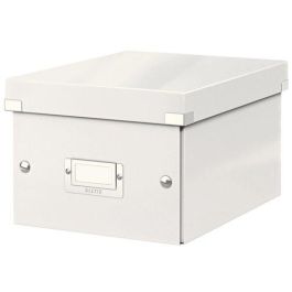 Caja Para Almacenamiento Leitz Click&Store 85% Carton Reciclado 7 Litros Pequeña 216X160X282 Mm Blanco Precio: 19.59000043. SKU: B19Y6MLXSQ
