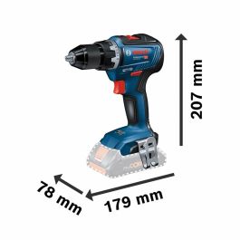 Bosch Professional Kit Combo 2 Herramientas 18V: Atornillador de Impacto GDX 18V-200, Taladro GSR 18V-55, 2 Baterías 4.0Ah y Cargador
