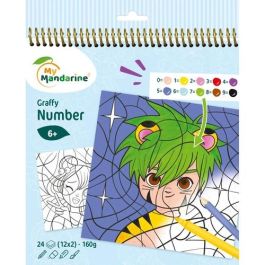 Libro De Colorear Avenue Mandarine Dibujar Con Numeros Manga 160G 24H Precio: 10.95000027. SKU: B127CFL8YB