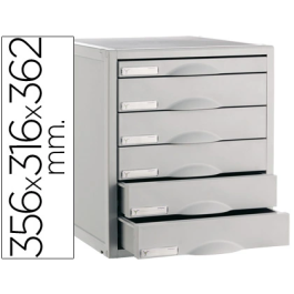 Archivo 2000 Módulo Archisystem 6 Cajones 356x316x362 mm Gris Precio: 68.7900004. SKU: B14N6KEVZF