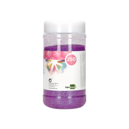 Liderpapel Purpurina Fantasía Color Metálico Violeta Pastel Bote 250 gr