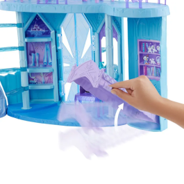 Disney Frozen Palacio de Hielo de Elsa con Olaf Juguete de Construcción con 21 Accesorios MATJGG41