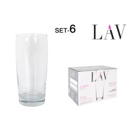 Set de 6 Vasos para Cerveza 575 cc - LAV (4 Cajas) Precio: 34.50000037. SKU: B1J52RHJL7