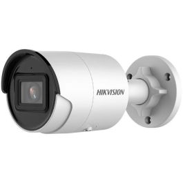 Hikvision Cámara IP Bullet 4MP AcuSense 2.8mm IR40 120dB WDR H.265+ Micrófono Integrado IP67