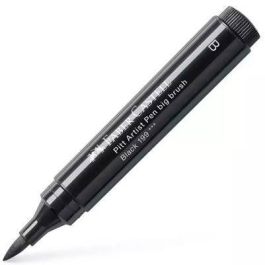 Faber Castell Rotulador Pitt Artist Pen Big Brush Punta Pincel Gruesa Resistente al Agua Negro Pack 4 Unidades (4 Unidades) Precio: 10.50000006. SKU: S8421991