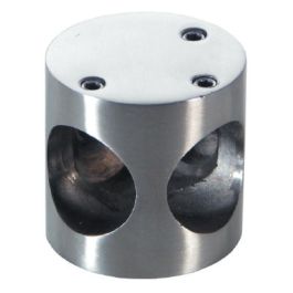 HERRAJES ALK Nudo Conector Cabine 3P Tubo 25Mm Inoxidable Precio: 9.5900002. SKU: B1EEQSQB7Q