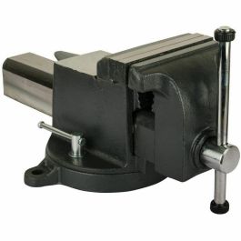 Stanley Prensa de banco 125 mm de hierro fundido de alta resistencia para trabajo Stanley Prensa de banco 125 mm de hierro fundido de alta resistencia para trabajo