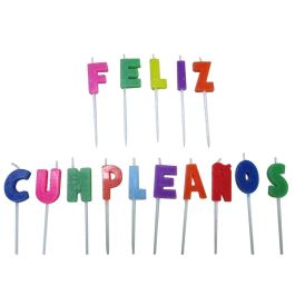 Vela 9.50x17x2 cm Feliz Cumpleaños Precio: 1.8149993829. SKU: S1130419