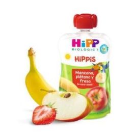 HIPP Pouches Bebibles de Manzana, Plátano y Fresa 100g, para Bebés a partir de 4 Meses, Sin Gluten ni Azúcares Añadidos Precio: 2.4999997. SKU: B1BNS9Z5EN