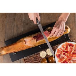 Arcos Cuchillo Jamonero Flexible Serie Riviera 250 mm Hoja Forjada Acero Nitrum Alveolos Mango Polioximetileno Bactiproof Silver