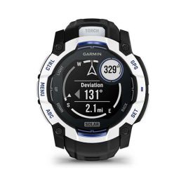 Garmin Instinct 3 Solar GPS Reloj Inteligente para Deporte 50mm Blanco Unisex con Carga Solar y GPS