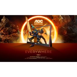 AOC 16G3 Monitor portátil Gaming 15.6" Full HD (1920x1080) IPS 4ms 144Hz con Altavoces