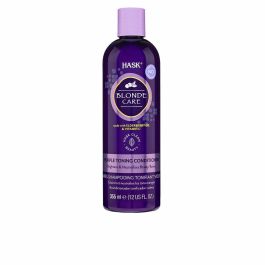 Hask Acondicionador Tonificante Morado BLONDE CARE para Cabello Rubio - Hidrata y Neutraliza Tonos Amarillos y Cobrizos, 355 ml Precio: 6.89000015. SKU: S05103640