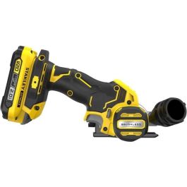 STANLEY FATMAX V20 SFMCM300D2-QW Mini Sierra Circular 75 mm Brushless, 18V Litio, 2 Baterías 2Ah