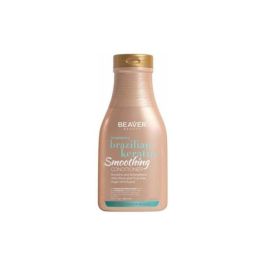 Beaver Acondicionador Alisante Brazilian Keratin 350 ml – Hidratación Intensa y Anti-Encrespamiento para Cabello Liso y Brillante
