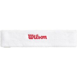 Cinta Deportiva para la Cabeza Wilson Terry Logo Headband Blanco Talla única Precio: 15.2823. SKU: B1AAV6YCA8