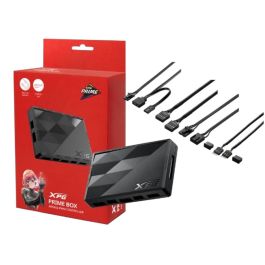 XPG PRIME BOX Controlador RGB Universal Negro, Ideal para Chasis Universal, Soporta 4 Ventiladores, Gestión Completa de Iluminación Precio: 40.49999954. SKU: B1FZTARL48