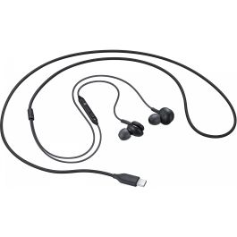 Samsung EO-IC100BBEGEU Auriculares In-Ear con Micrófono Integrado y Control de Volumen para Dispositivos USB-C, Negro de AKG