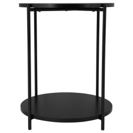 Day Mesa Auxiliar Negra Diámetro 40 cm Altura 50 cm