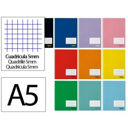 Libreta Liderpapel Smart A5 Plus 48 Hojas 75 gr-M2 Cuadro 5 mm Con Margen Colores Surtido Precio: 13.50000025. SKU: B1KBDM2FGR