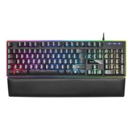 Mars gaming Teclado MK320ES H-Mechanical RED USB RGB con Reposamuñecas y Anti-Ghosting para Gaming Precio: 23.89000042. SKU: S0226787
