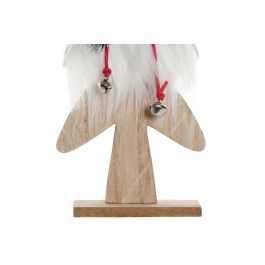 DKD Home Decor Figura Navidad Alpina Rojo Negro Madera 4 x 31 x 11.5 cm