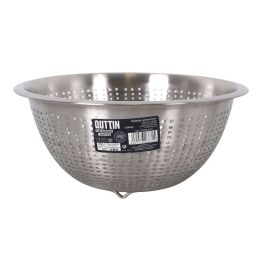 Colador de Acero Quttin 28 cm - Inde (8 Unidades) Colador de Acero Quttin 28 cm - Inde (8 Unidades)
