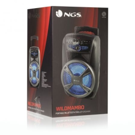 Altavoz con Bluetooth NGS Wild Mambo/ 35W/ 1.0 Altavoz con Bluetooth NGS Wild Mambo/ 35W/ 1.0