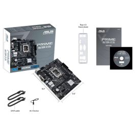 ASUS 90MB1A00-M0EAY0 Placa Base H610M-D D4 para Intel 1700, 2x DDR4, HDMI, M.2, PCIe 3.0, 4x SATA3, USB3.2 MATX
